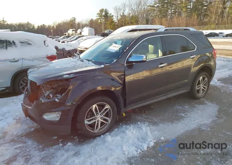 2016 Chevrolet Equinox Ltz from USA, damaged, VIN 2GNFLGEK1G6335328